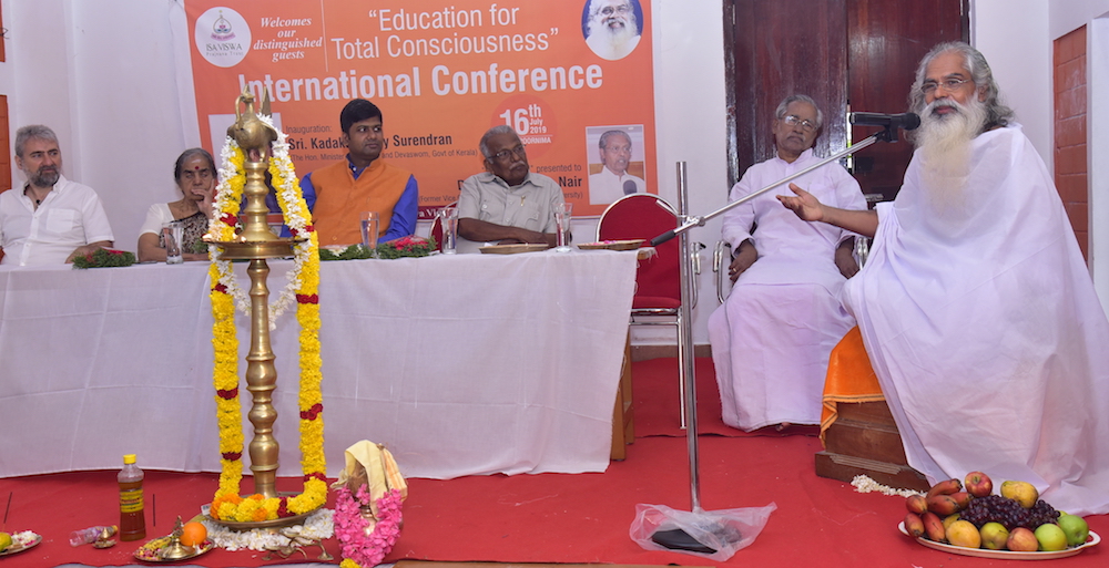 Swami Isa spoke on the Education for Total Consciousness method